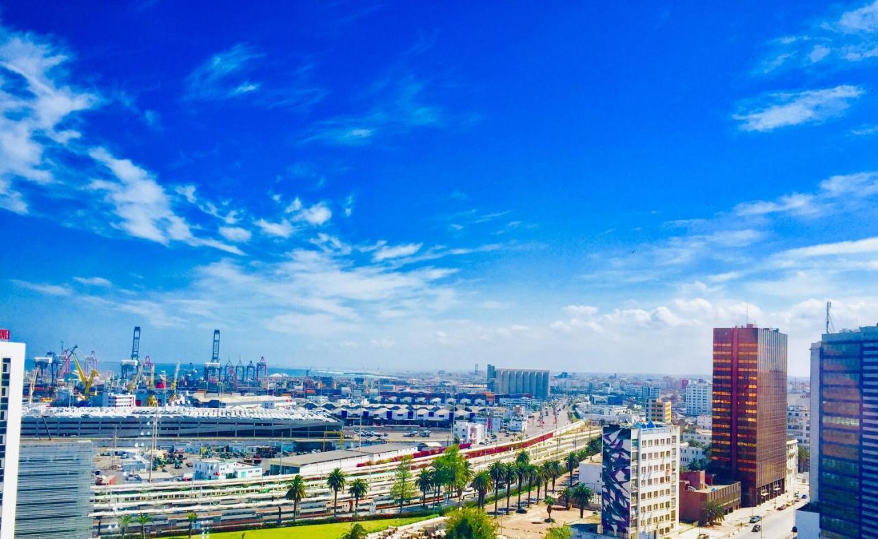 Petit Nid Douille Au Coeur De Casablanca Apartment Bagian luar foto