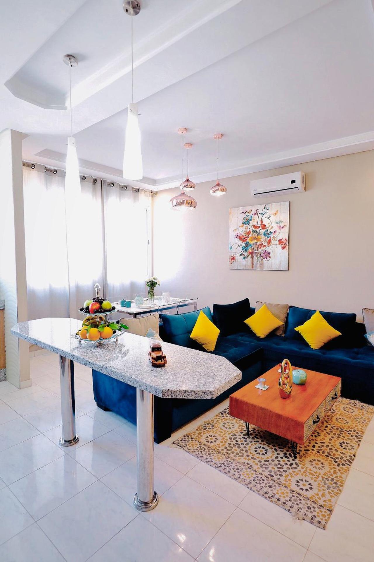 Petit Nid Douille Au Coeur De Casablanca Apartment Ruang foto